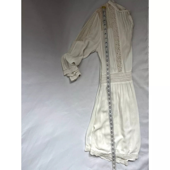 NWOT Heartloom Revolve White Soma Dress Peasant Cottagecore Prairie Romantic - Picture 9 of 13